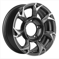 Фото товара - 5,5*15 5*139,7 ET5 108,1 Khomen 1505 Gray-FP. Вариант №1