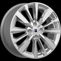 Фото товара - 6,5*16 4*100 ET45 67,1 КиК Эрман дарк платинум. Вариант №1