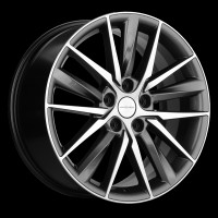 Фото товара - 8*18 5*108 ET46 63,3 Khomen 1807 Gray-FP. Вариант №1