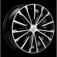 Фото товара - 6,5*16 5*110 ET45 67,1 Khomen 1611 Black-FP. Вариант №1