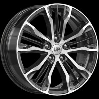 Фото товара - 7*17 5*110 ET45 67,1 Wheels UP Up106 BFP. Вариант №1