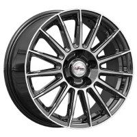 Фото товара - 6,5*16 5*105 ET38 56,6 iFree Азур Блэк Джек. Вариант №1