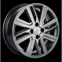 Фото товара - 6*16 4*100 ET41 60,1 Khomen 1609 G-silver. Вариант №1