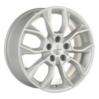 Фото товара - 7*17 5*114,3 ET45 60,1 Khomen 1713 F-silver. Вариант №1