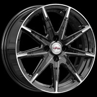 Фото товара - 6*16 4*100 ET45 60,1 iFree Хит (КС1081) Блэк Джек. Вариант №1