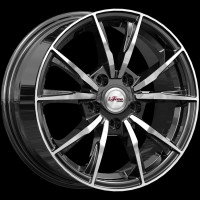 Фото товара - 6,5*15 5*114,3 ET39 60,1 iFree Сион Блэк Джек. Вариант №1