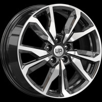 Фото товара - 7*17 5*108 ET43 65,1 Wheels UP Up114 BFP. Вариант №1