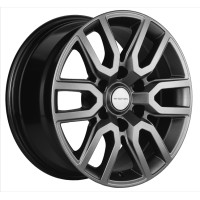 Фото товара - 8*17 6*139,7 ET25 106,1 Khomen 1723 Gray. Вариант №1