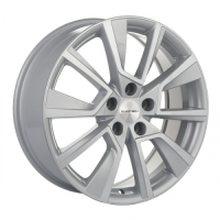 Фото товара - 7*18 5*114,3 ET35 60,1 Khomen 1802 F-Silver-FP. Вариант №1