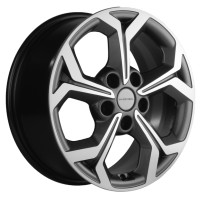 Фото товара - 6,5*16 5*114,3 ET46 67,1 Khomen 1606 Gray-FP. Вариант №1