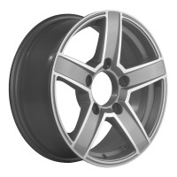 Фото товара - 6,5*16 5*139,7 ET35 98,5 Khomen 1614 F-Silver-FP. Вариант №1