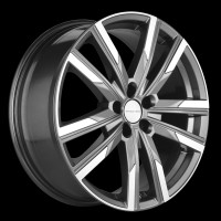 Фото товара - 7,5*19 5*108 ET47 60,1 Khomen 1905 Gray-FP. Вариант №1