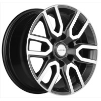 Фото товара - 8*17 6*139,7 ET36 100,1 Khomen 1723 Gray-FP. Вариант №1