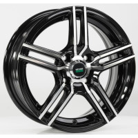 Фото товара - 5,5*14 4*100 ET43 67,1 Megami MGM-1 BKF. Вариант №1