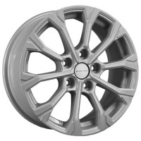 Фото товара - 6,5*16 5*114,3 ET50 67,1 Khomen 1605 F-Silver. Вариант №1