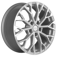 Фото товара - 7*17 5*114,3 ET46 67,1 Khomen KHW1718 F-Silver-FP. Вариант №1
