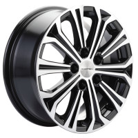 Фото товара - 6,5*16 5*108 ET45 60,1 Khomen 1610 Black-FP. Вариант №1