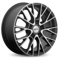 Фото товара - 6,5*16 5*114,3 ET45 66,1 X'trike X-135 BKM/FP. Вариант №1