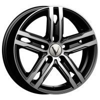 Фото товара - 6*15 5*100 ET43 57,1 Вектор B178 Алмаз черный. Вариант №1