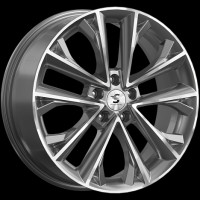 Фото товара - 7*18 5*108 ET38 60,1 Premium Series КР012 Diamond gloss graphite. Вариант №1