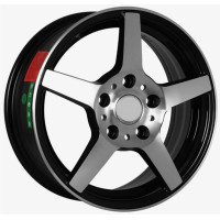 Фото товара - 6*15 4*100 ET40 60,1 Megami AF-07 bkf. Вариант №1
