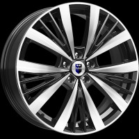 Фото товара - 7,5*19 5*108 ET46 65,1 КиК Марвел алмаз чёрный. Вариант №1