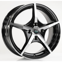 Фото товара - 6*15 5*100 ET38 57,1 Megami MGM-19 bkf. Вариант №1