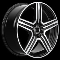 Фото товара - 9*18 5*112 ET50 66,6 MAK Lewis Black Mirror. Вариант №1