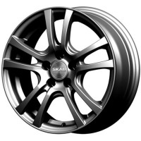 Фото товара - 6*15 4*100 ET47 60,1 Скад Дели графит. Вариант №1