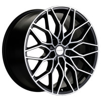 Фото товара - 7*18 5*114,3 ET40 66,5 Khomen KHW1813 BLACK-FP. Вариант №1