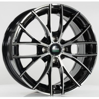 Фото товара - 5,5*14 4*100 ET35 73,1 Megami MGM-28 bkf. Вариант №1