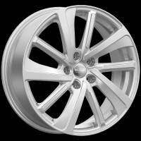 Фото товара - 7*18 5*100 ET28 57,1 КиК КС1111 сильвер. Вариант №1