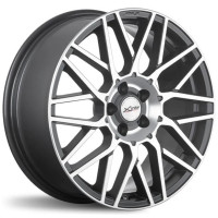 Фото товара - 7,5*18 5*108 ET45 67,1 X'trike X-133 BKM/FP. Вариант №1