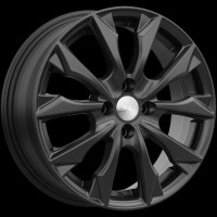 Фото товара - 6*16 5*110 ET45 63,35 Скад Нагоя чёрный бархат. Вариант №1