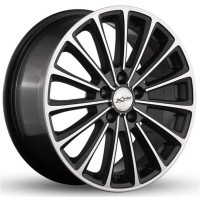Фото товара - 7*17 5*100 ET38 57,1 X'trike X-136 BKM/FP. Вариант №1
