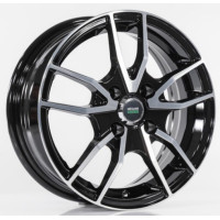 Фото товара - 6*15 4*100 ET37 60,1 Megami MGM-20FF bkf. Вариант №1