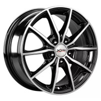 Фото товара - 6,5*15 5*114,3 ET38 54,1 X'trike X-111М BK/FP. Вариант №1
