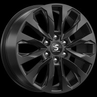 Фото товара - 8*20 6*139,7 ET55 100,1 Premium Series КР007 Fury Black. Вариант №1