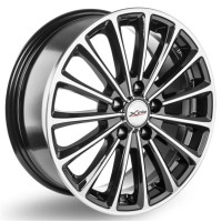 Фото товара - 7*17 5*114,3 ET50 64,1 X'trike X-136 BK/FP. Вариант №1