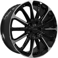 Фото товара - 7,5*19 5*114,3 ET38 67,1 Khomen KHW1910 Black-FP. Вариант №1