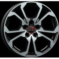 Фото товара - 6,5*17 5*114,3 ET50 54,1 Remain R242 Алмаз черный. Вариант №1