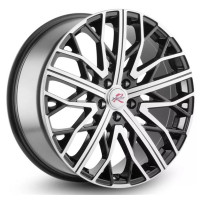 Фото товара - 8,5*20 5*120 ET45 59,6 X'trikeRST R002 BK/FP. Вариант №1