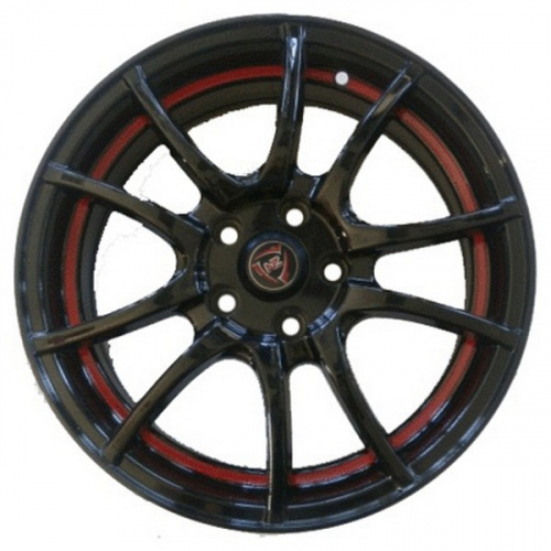 Большое фото товара - 6*15 5*105 ET39 56,6 NZ F-43 BKRSI, 176559. Вариант №1