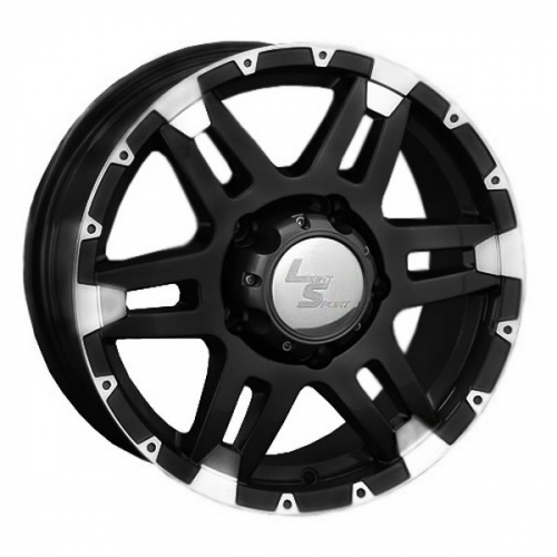 Большое фото товара - 7*16 5*139,7 ET30 98 LS wheels LS212 BKF, 221232. Вариант №1