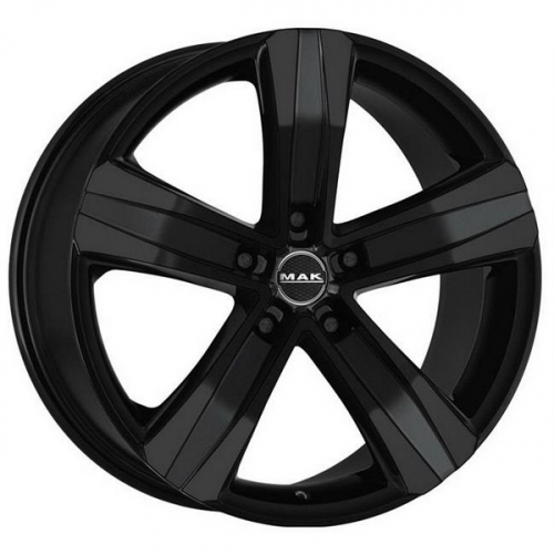 Большое фото товара - 7*17 5*112 ET55 66,6 MAK STONE5 Gloss Black, 280791. Вариант №1