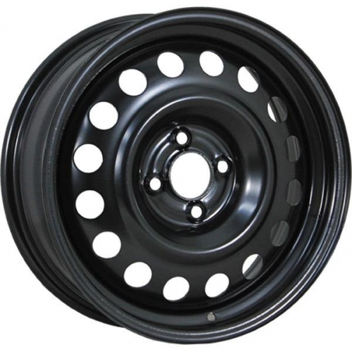 Большое фото товара - 6*16 4*100 ET50 60,1 Eurodisk 65A50C Black, 314441. Вариант №1