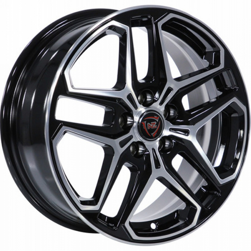 Большое фото товара - 6,5*16 5*105 ET38 56,6 NZ R-04 bkf, 353273. Вариант №1