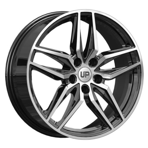 Большое фото товара - 7*18 5*114,3 ET35 67,1 Wheels UP Up112 BFP, 388526. Вариант №1