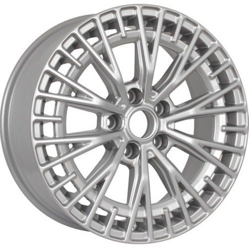 Большое фото товара - 7*17 5*114,3 ET37 66,6 KDW KD1730 Silver_Painted, 416430. Вариант №1