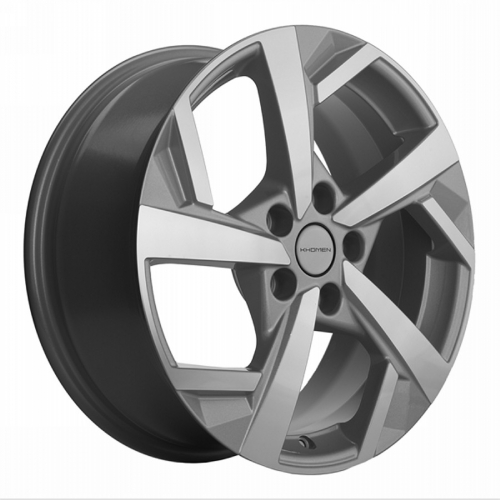 Большое фото товара - 7*17 5*110 ET46 63,3 Khomen 1712 F-Silver-FP, 418148. Вариант №1